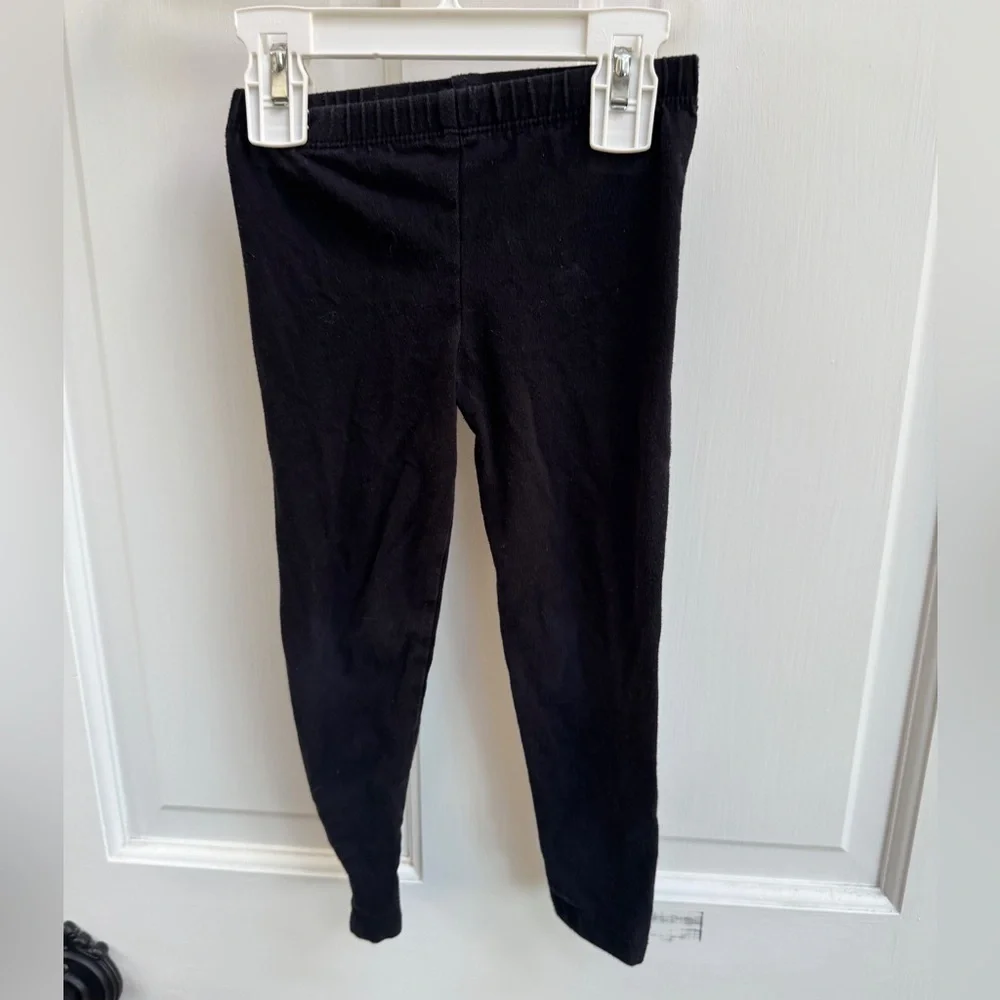 The Children's Place 3T Girls Classic Black Stretch Leggings Pants